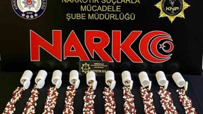Kırıkkale İl Emniyet Müdürlüğü Narkotik Suçlarla Mücadele Şubesi ekiplerince gerçekleştirilen