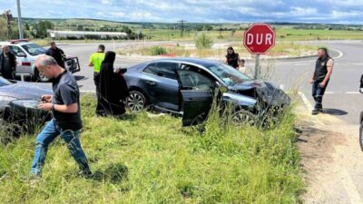 Vize ilçesinde meydana gelen trafik kazasında, 6 kişi yaralandı. Kaza,