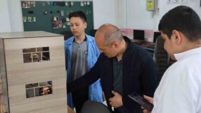 Kırşehir ‘de bulunan Endüstri ve Mesleki Teknik Anadolu Lisesi’nin elektrik
