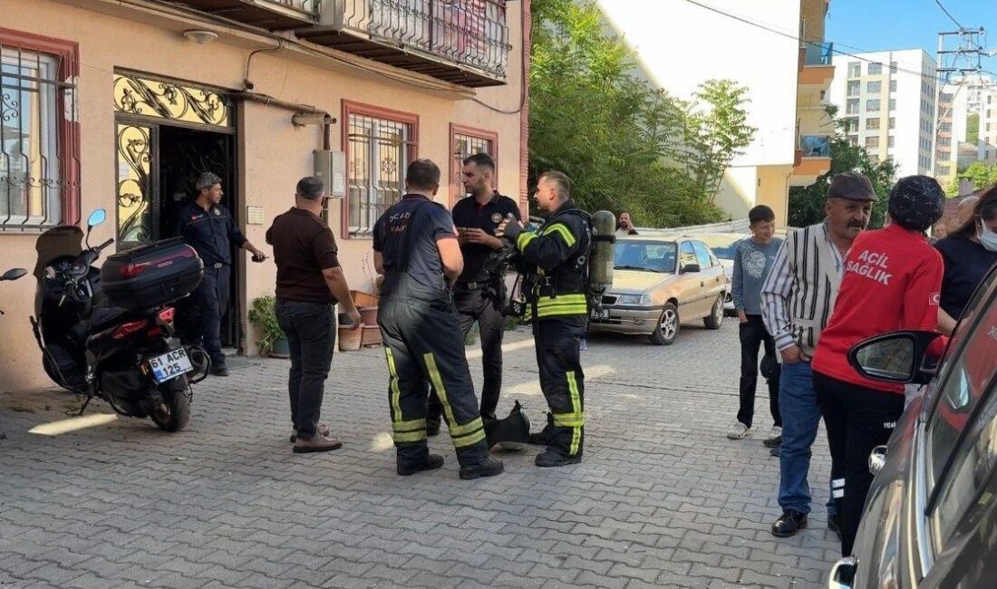İzmit ilçesinde bir apartman dairesinde kötü koku ihbarı üzerine gerçekleştirilen