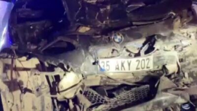 Kocaeli’nin Körfez ilçesinde meydana gelen zincirleme kaza, 3 kişinin yaralanmasına