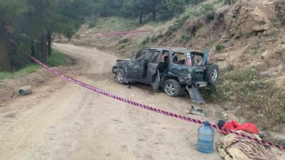 Karacasu ilçesinde meydana gelen trafik kazasında 1 kişi hayatını kaybederken,