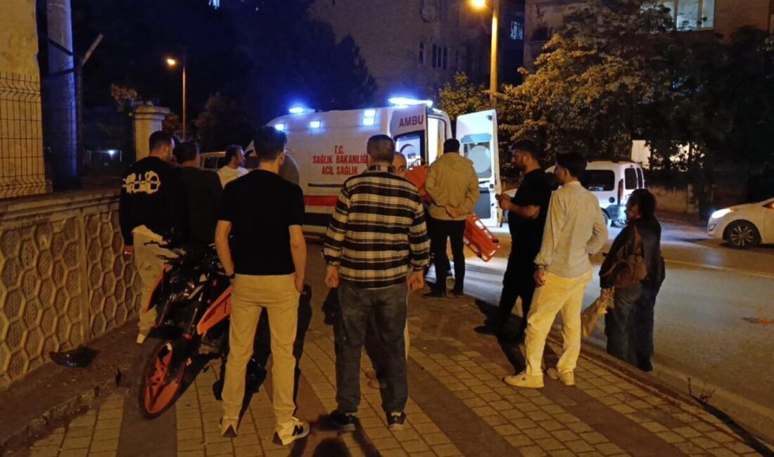 Bursa’nın İnegöl ilçesinde meydana gelen bir kaza sonucunda motosiklet sürücüsü