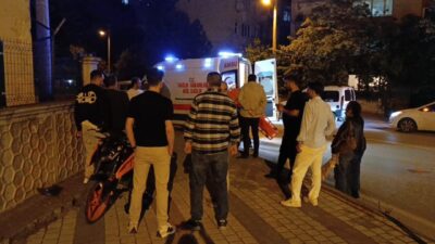 Bursa’nın İnegöl ilçesinde meydana gelen bir kaza sonucunda motosiklet sürücüsü