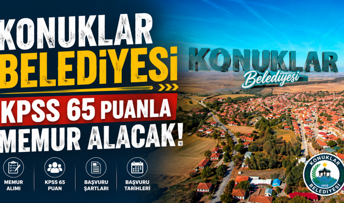 Yozgat ili Çayıralan ilçesi Konuklar Belediye Başkanlığı, bünyesindeki boş kadroları