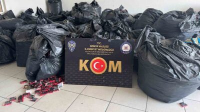Konya’da polis ve tarım müdürlüğü ekiplerince gerçekleştirilen ortak operasyonda, ruhsatsız
