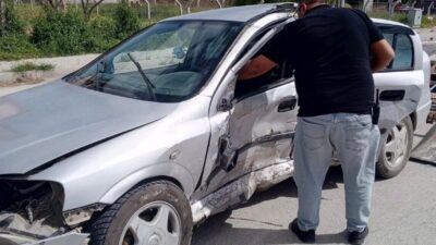 Konya’nın Ereğli ilçesinde meydana gelen bir trafik kazasında iki aracın