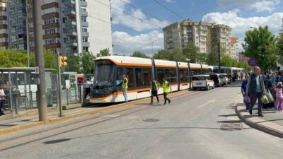 Eskişehir’de yaşanan bir olay sonucunda, Osmangazi Üniversitesi’ne ait tramvay hattında