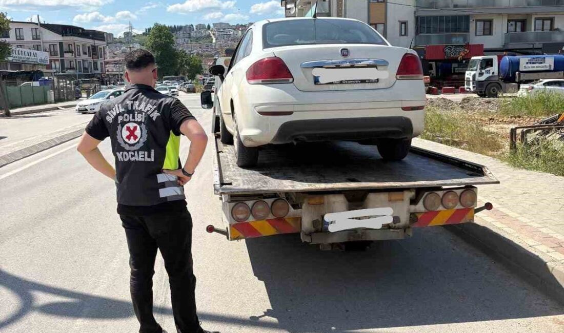 Kocaeli ilinde korsan taksicilik yapan bir sürücüye 100 bin TL,