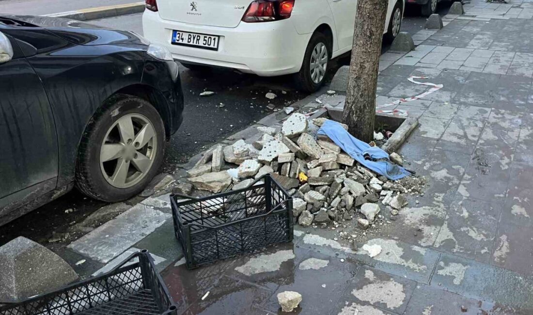 İstanbul Küçükçekmece’de 1. Mehmetçik Sokak üzerinde bulunan 6 katlı bir