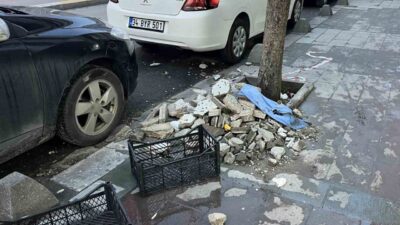 İstanbul Küçükçekmece’de 1. Mehmetçik Sokak üzerinde bulunan 6 katlı bir