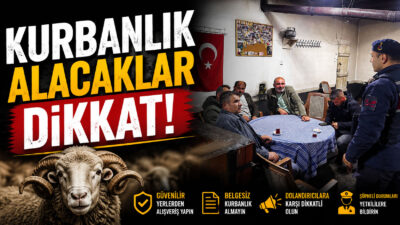 İl Jandarma Komutanlığı ekipleri, yaklaşan Kurban Bayramı öncesinde vatandaşların mağdur