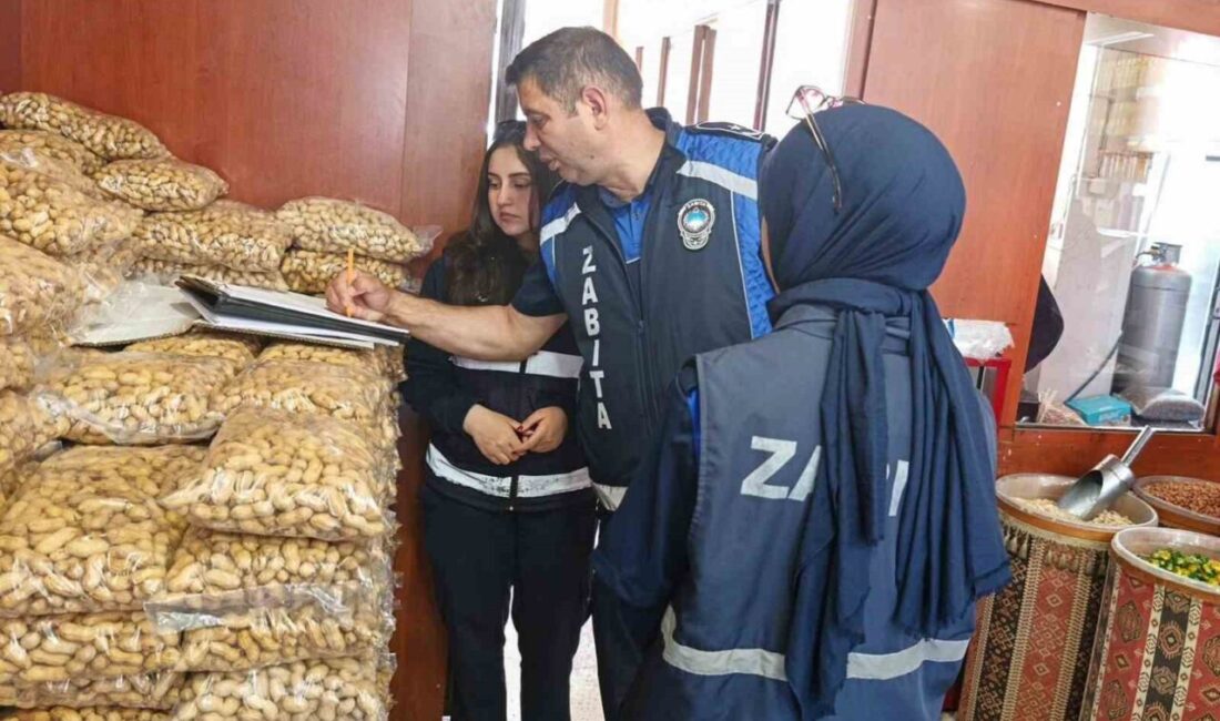 Erzincan Belediyesi ekipleri, Kurban Bayramı öncesinde şehir genelinde kuruyemiş satışı