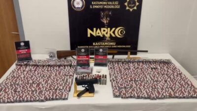 Kastamonu İl Emniyet Müdürlüğü Narkotik Suçlarla Mücadele Şube Müdürlüğü ekipleri,
