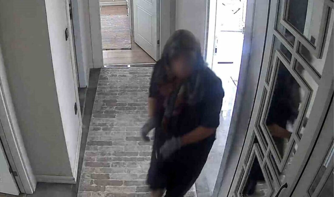 Mersin’de yaşanan olayda, bir apartman dairesine hırsızlık amacıyla giren bir