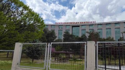 Çorum’un Sungurlu ilçesinde bulunan bir öğrenci yurdunda akşam yemeğini yedikten