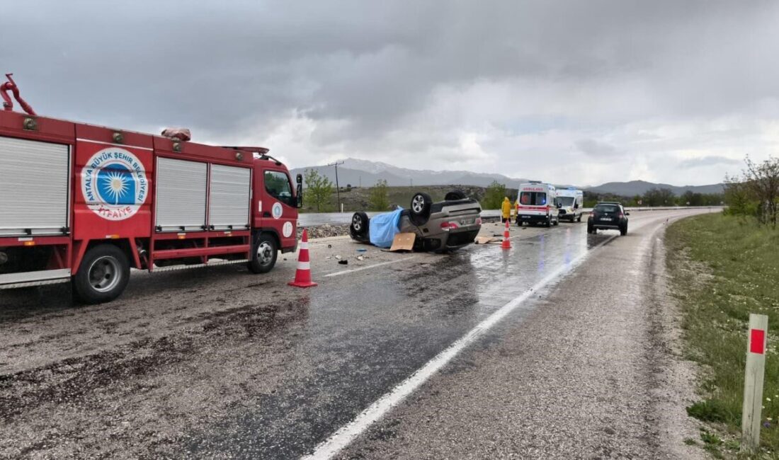 Antalya’nın Korkuteli ilçesi ile Fethiye arasındaki Kızılcadağ mevkisinde meydana gelen