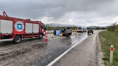 Antalya’nın Korkuteli ilçesi ile Fethiye arasındaki Kızılcadağ mevkisinde meydana gelen