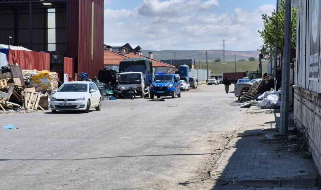Eskişehir’de bir geri dönüşüm tesisi çalışanının ağır yaralandığı bir iş
