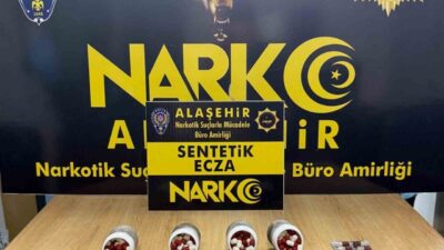 Manisa’nın Alaşehir ilçesinde Narkotik ekiplerinin gerçekleştirdiği operasyonda sokak satıcılarına yönelik