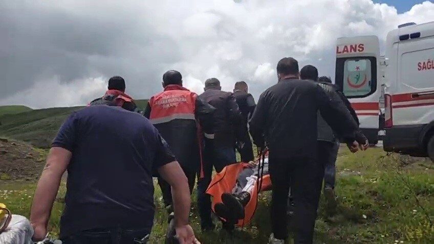 Sivas’ta mantar toplamak için doğaya giden bir vatandaş, ayı saldırısına