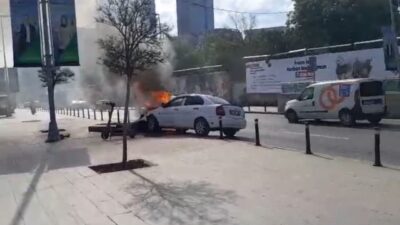 İstanbul’un Mecidiyeköy semtinde bugün sabah saatlerinde meydana gelen olayda, bir