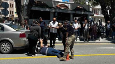 Menteşe ilinde, Recai Güreli Caddesi üzerinde meydana gelen bir trafik