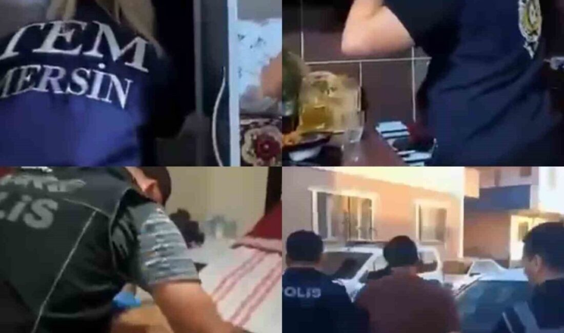 Mersin merkezli 7 ilde düzenlenen operasyonda, 26 milyar 416 milyon