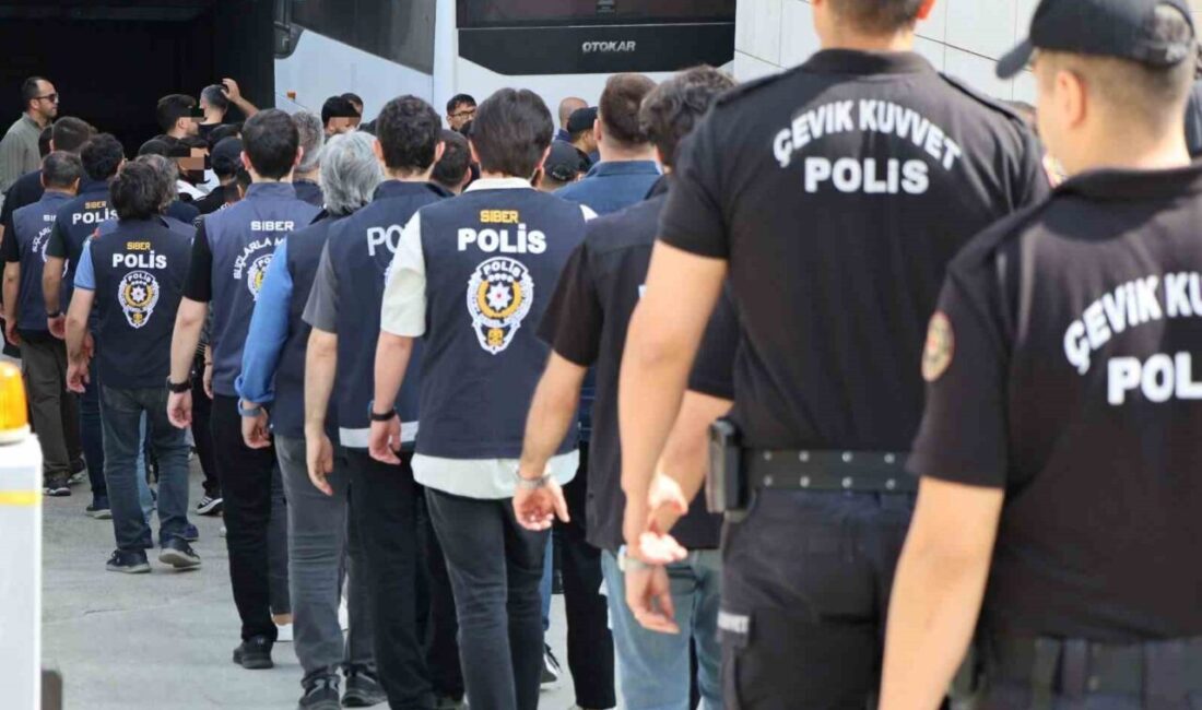 Mersin merkezli 7 ilde gerçekleşen yasa dışı bahis operasyonunda, tespit