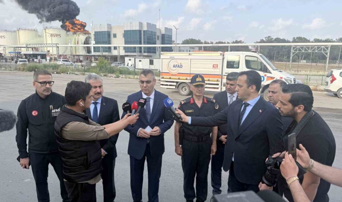 Mersin Valisi Atilla Toros, Aves Enerji Dolum Tesislerinde meydana gelen