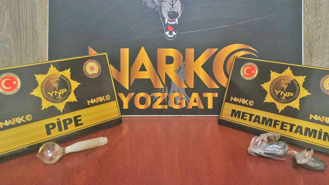 Yozgat’ın Yerköy ilçesinde polisin şüphe üzerine durdurduğu bir araçta yapılan