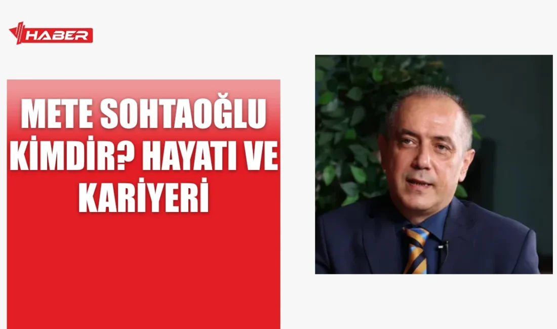 Mete Sohtaoğlu, gazeteci ve Ortadoğu-Dış Politika uzmanı olarak tanınmaktadır. Hayatı
