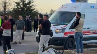Beyşehir ilçesinde, Bahçelievler Kavşağı’nda meydana gelen trafik kazasında kadın bir