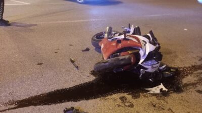 Adıyaman’da bir otomobil ile bir motosikletin çarpışması sonucu bir kişi