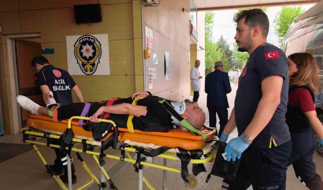 Bursa’nın İnegöl ilçesinde meydana gelen bir kazada, motosiklet sürücüsü kontrolden