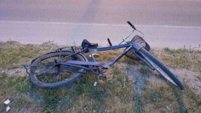 Adıyaman’da meydana gelen trafik kazasında bir motosiklet ile bir bisiklet