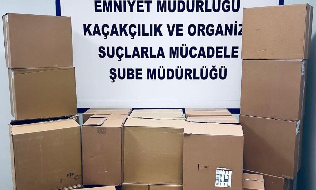 Muş İl Emniyet Müdürlüğü ekipleri tarafından gerçekleştirilen operasyonda, bir kargoda
