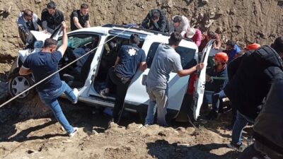 Muş’un Yazla köyü yakınlarında meydana gelen trafik kazasında bir kişi