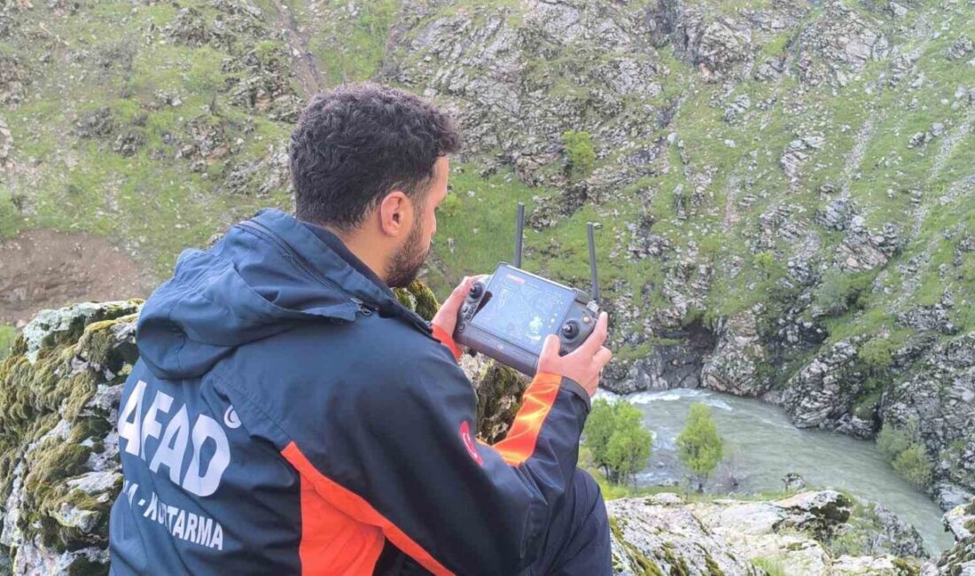 Muş’un Cevizlidere köyünde çaya düşen Gülsima Yıldız’ı arama faaliyetleri dörtüncü