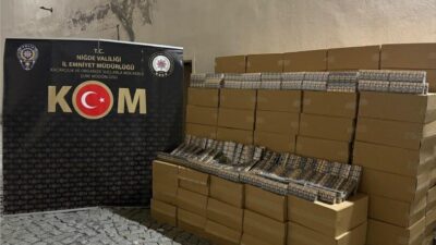 Niğde İl Emniyet Müdürlüğü ekiplerinin yürüttüğü operasyonda Ulukışla ilçesinde 50