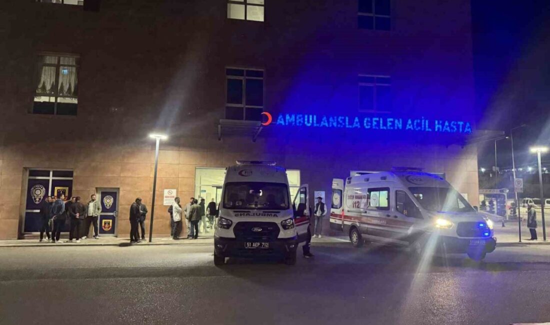 Niğde’de, bir kişi aralarındaki anlaşmazlık nedeniyle silahla vuruldu ve ağır