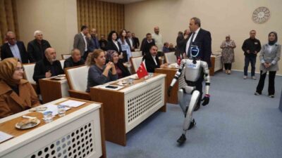 Türkiye’de ilk defa nüfusa kaydedilen insansı robot CANİKMAN, Canik Belediye