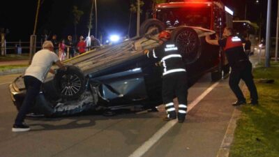 Ünye ilçesinde meydana gelen trafik kazasında alkollü bir sürücünün sebep