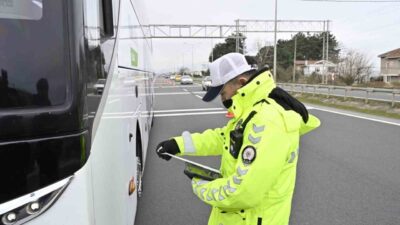 Ordu ilinde polis ekipleri tarafından gerçekleştirilen trafik denetimlerinde son bir