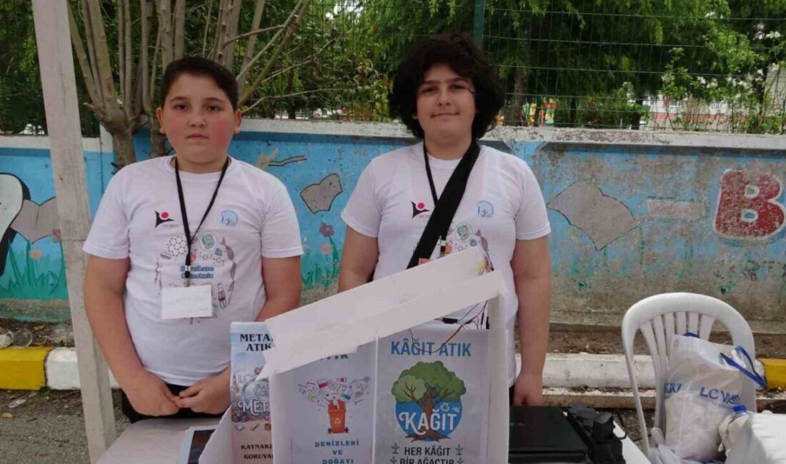 Samsun’da Baruthane Ortaokulu öğrencileri tarafından geliştirilen yapay zekâ destekli akıllı