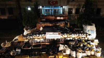 Adana’nın Ceyhan ilçesinde Osmaniye İl Jandarma Komutanlığı ekipleri tarafından gerçekleştirilen