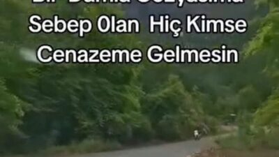 Kadirli ilçesinde yaşayan bir adam, bayramın ilk günü akşam saatlerinde