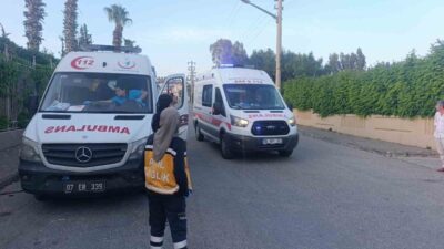 Manavgat ilçesinde bir otelin çamaşırhanesinde çıkan yangın, hızla büyümeden itfaiye