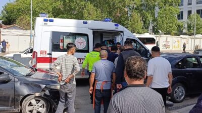 Adıyaman’da meydana gelen bir trafik kazasında, motosiklet ile otomobil çarpıştı