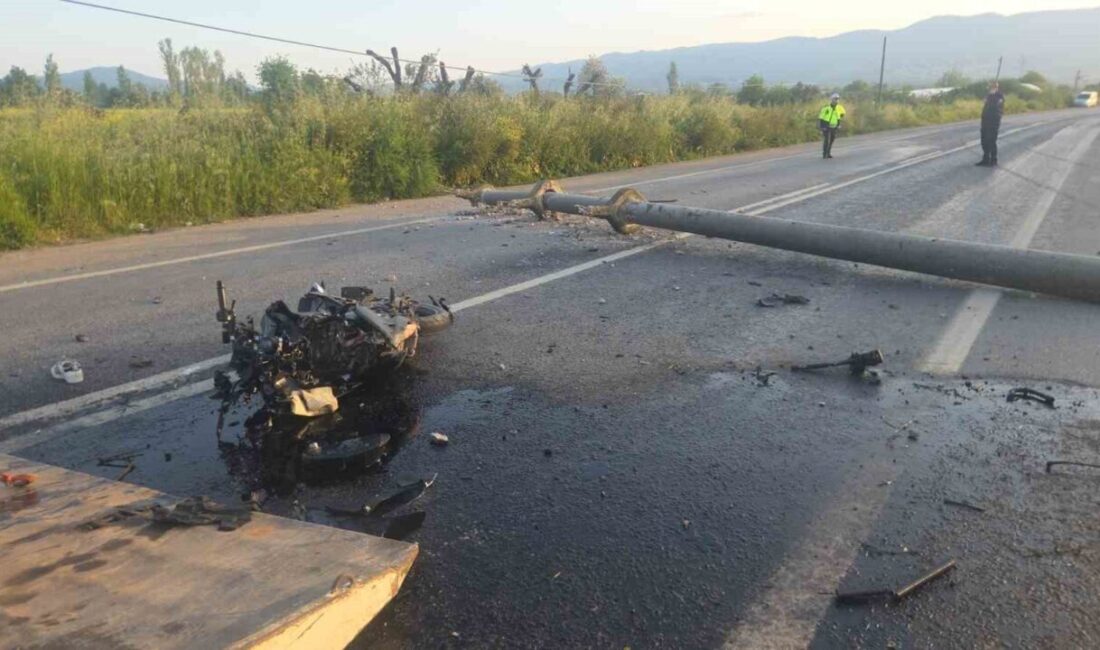 Orhangazi ilçesinde meydana gelen trafik kazasında, İznik yolu üzerinde seyir